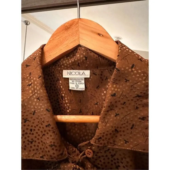 Nicola‎ Button Down Size 12 Vintage Top - Picture 4 of 7